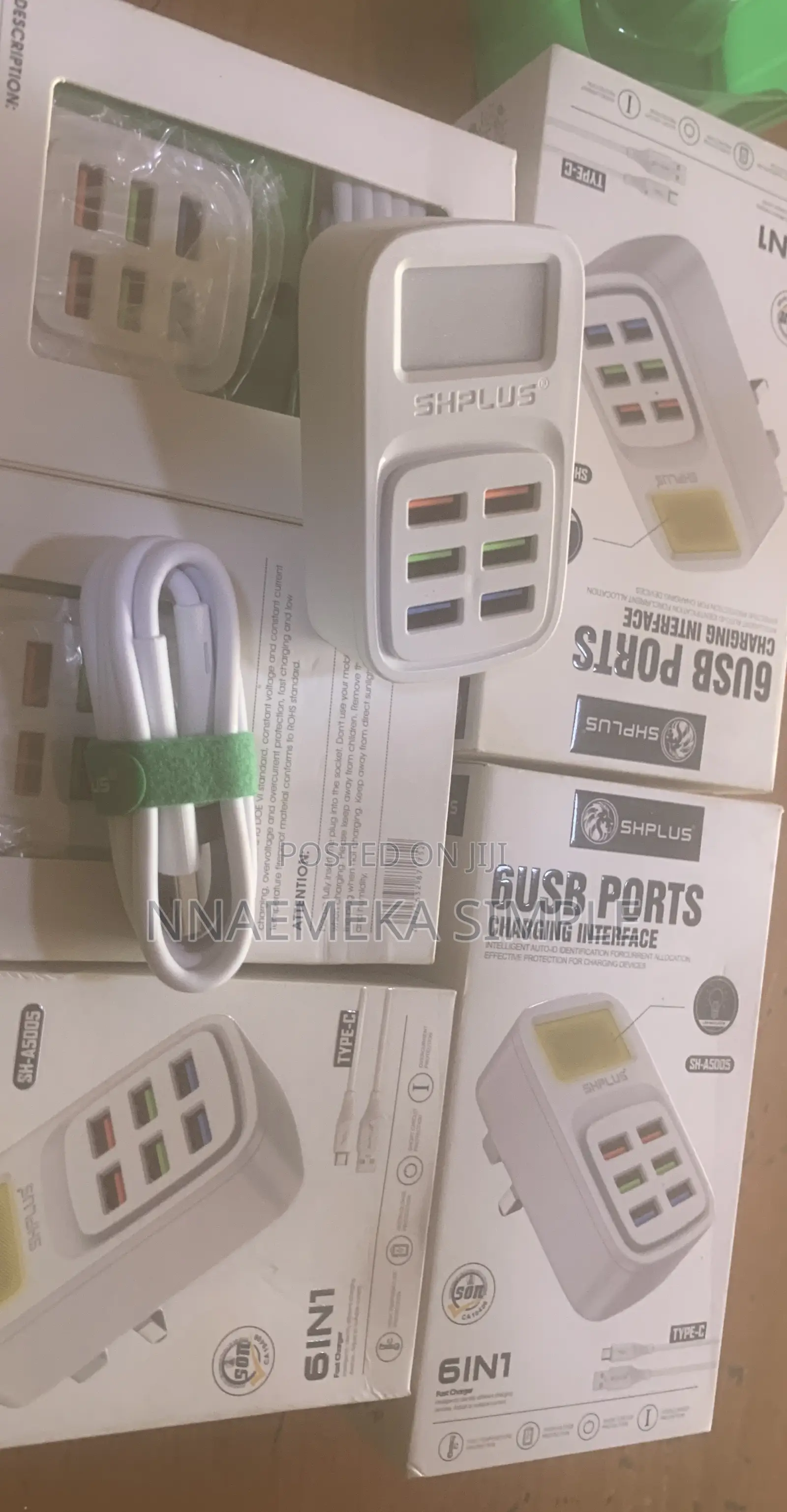 Shplus 6usb Ports Charging Interface