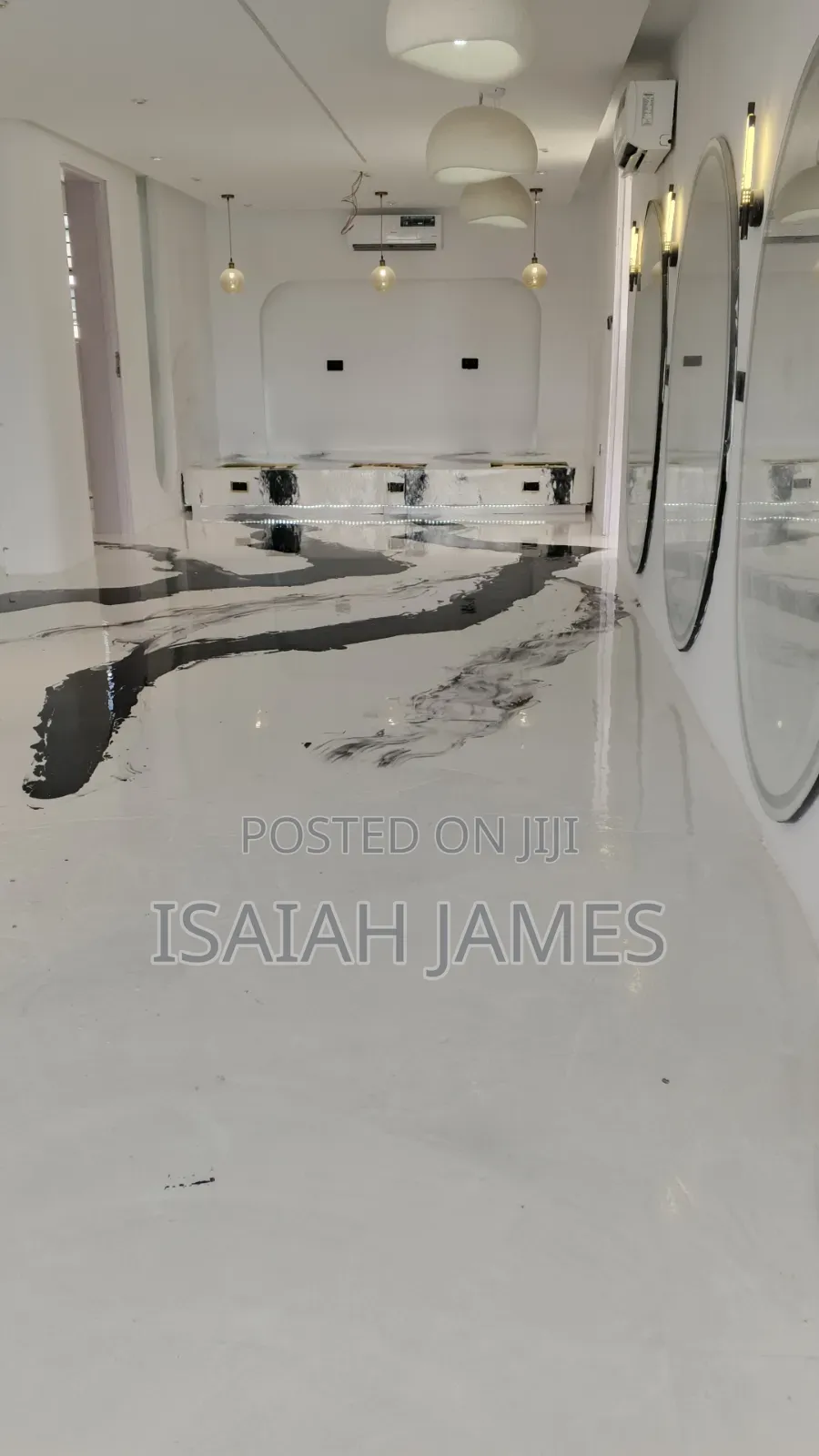 Reflecting Metallic Epoxy For