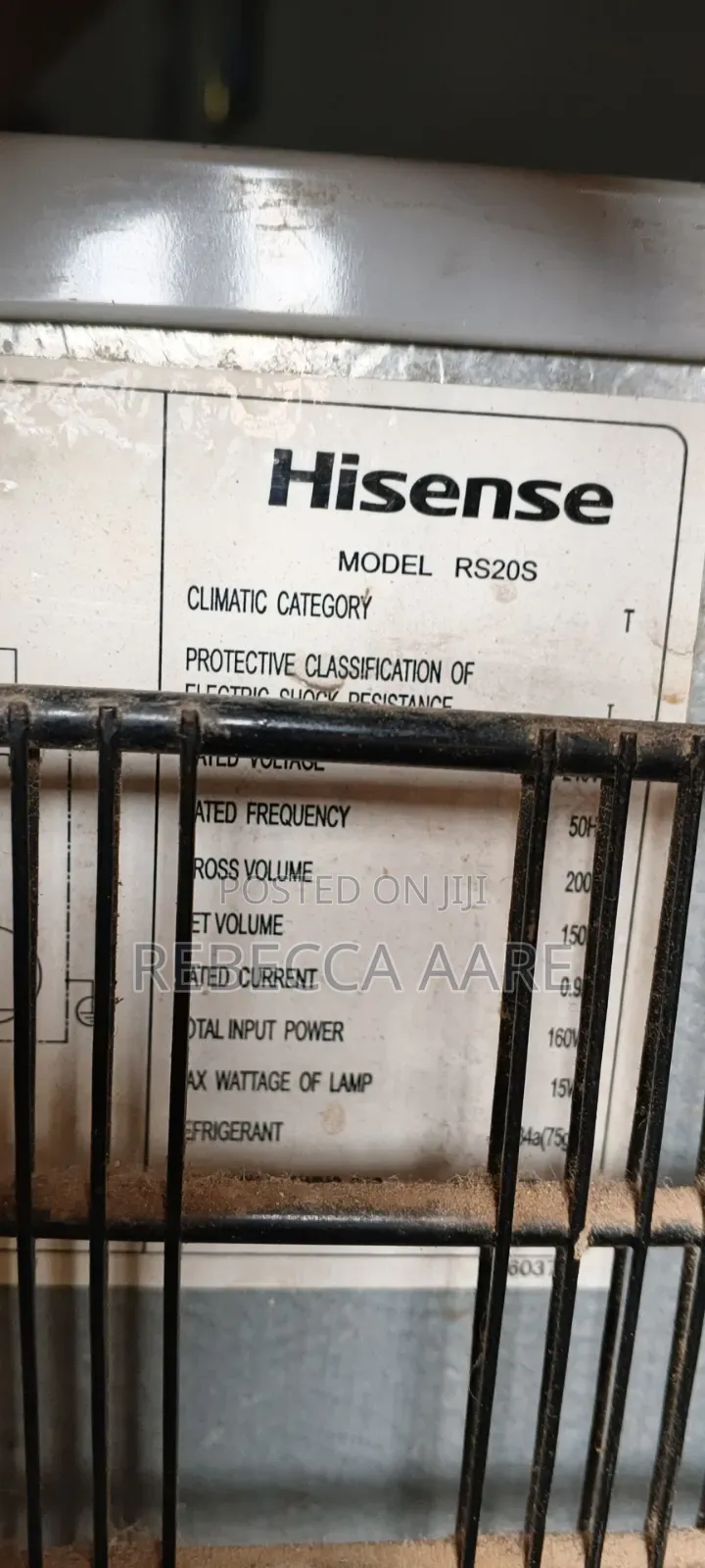 Hisense Refrigerator 150ltrs