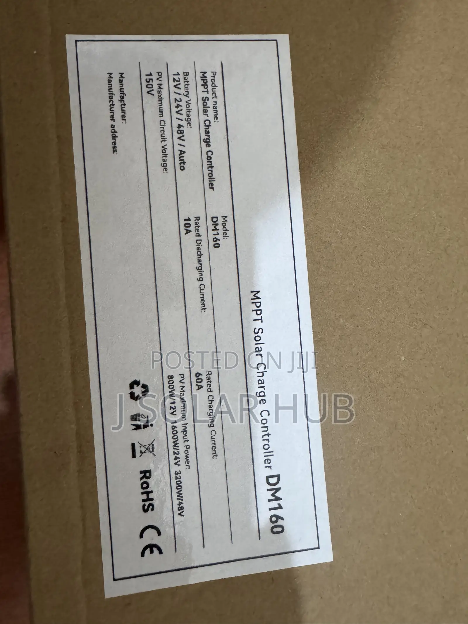 60a MPPT Solar Charge Controller