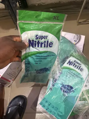 American Safety Super Nitrile Gloves (Model Rnf 15)