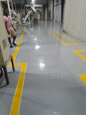 Neat Finishing Epoxy Flooring