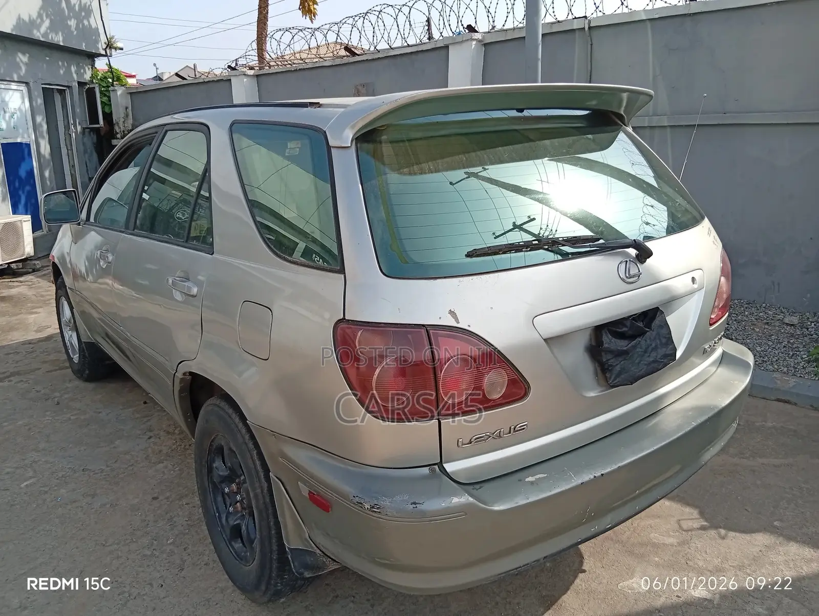 Lexus RX 2000 Gray
