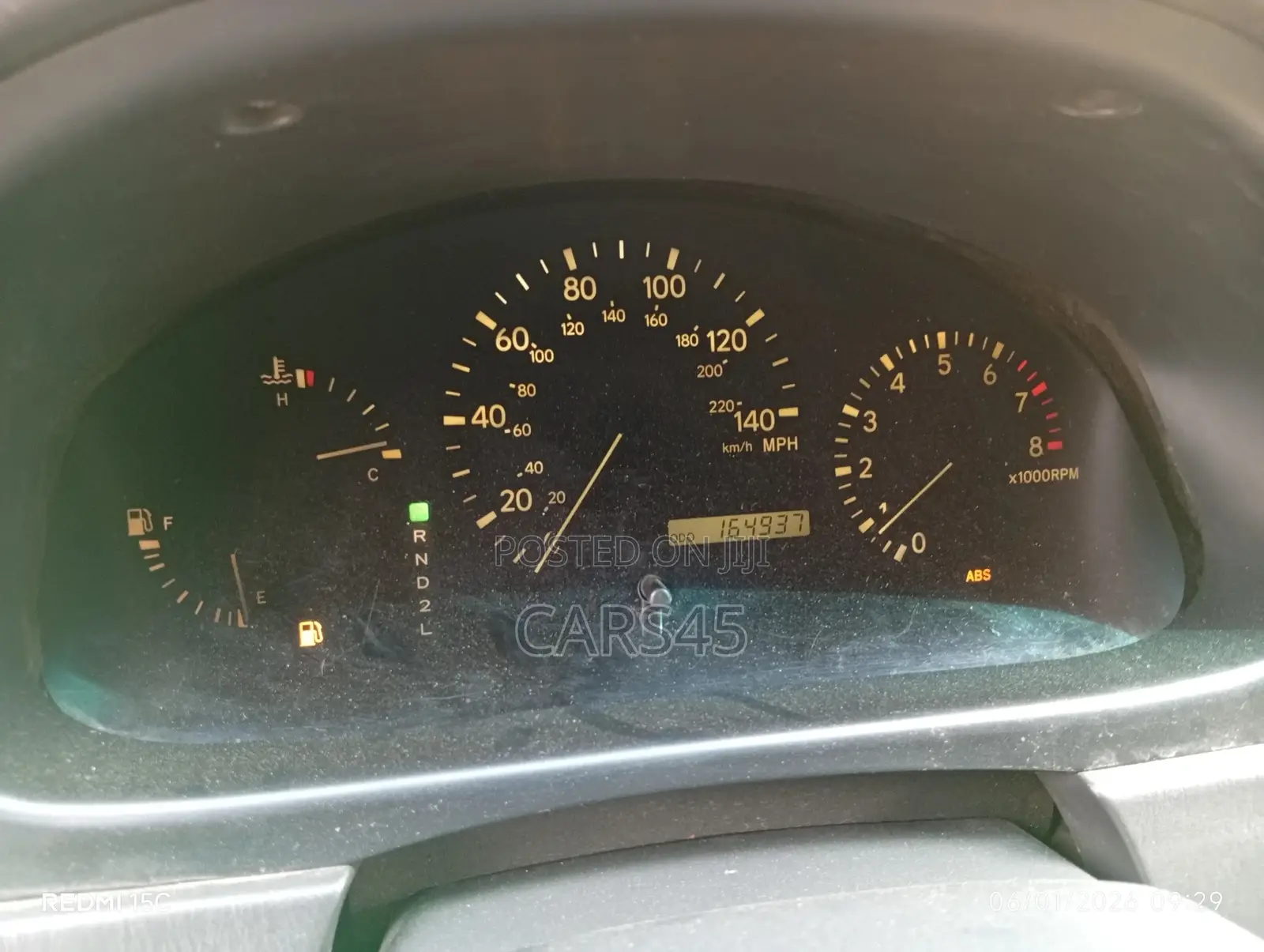 Lexus RX 2000 Gray