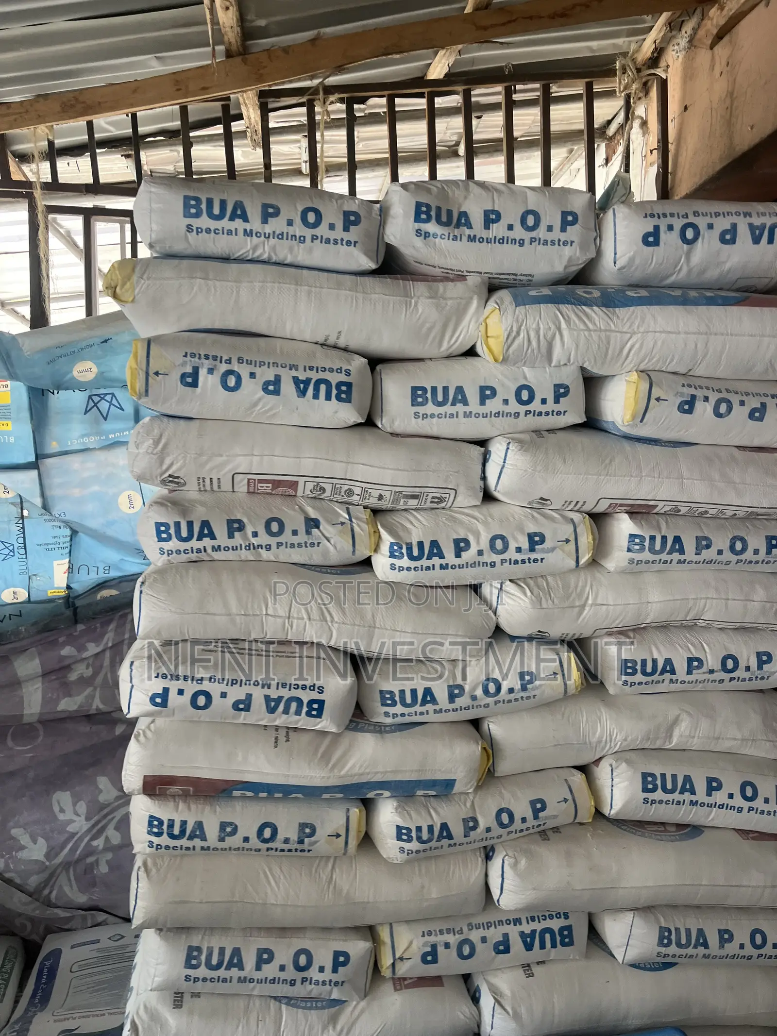 P.O.P Pop White Cement Plaster