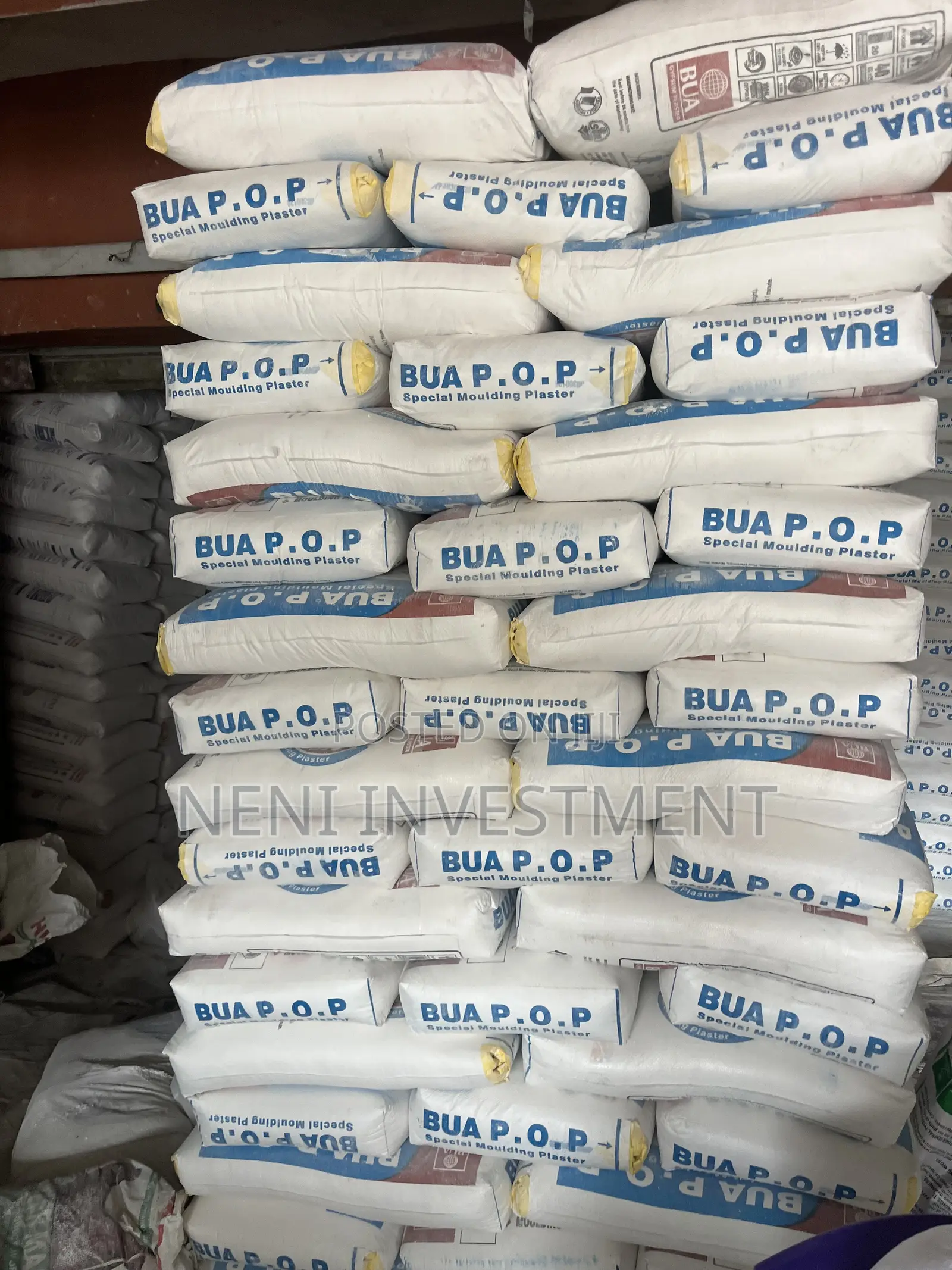 P.O.P Pop White Cement Plaster