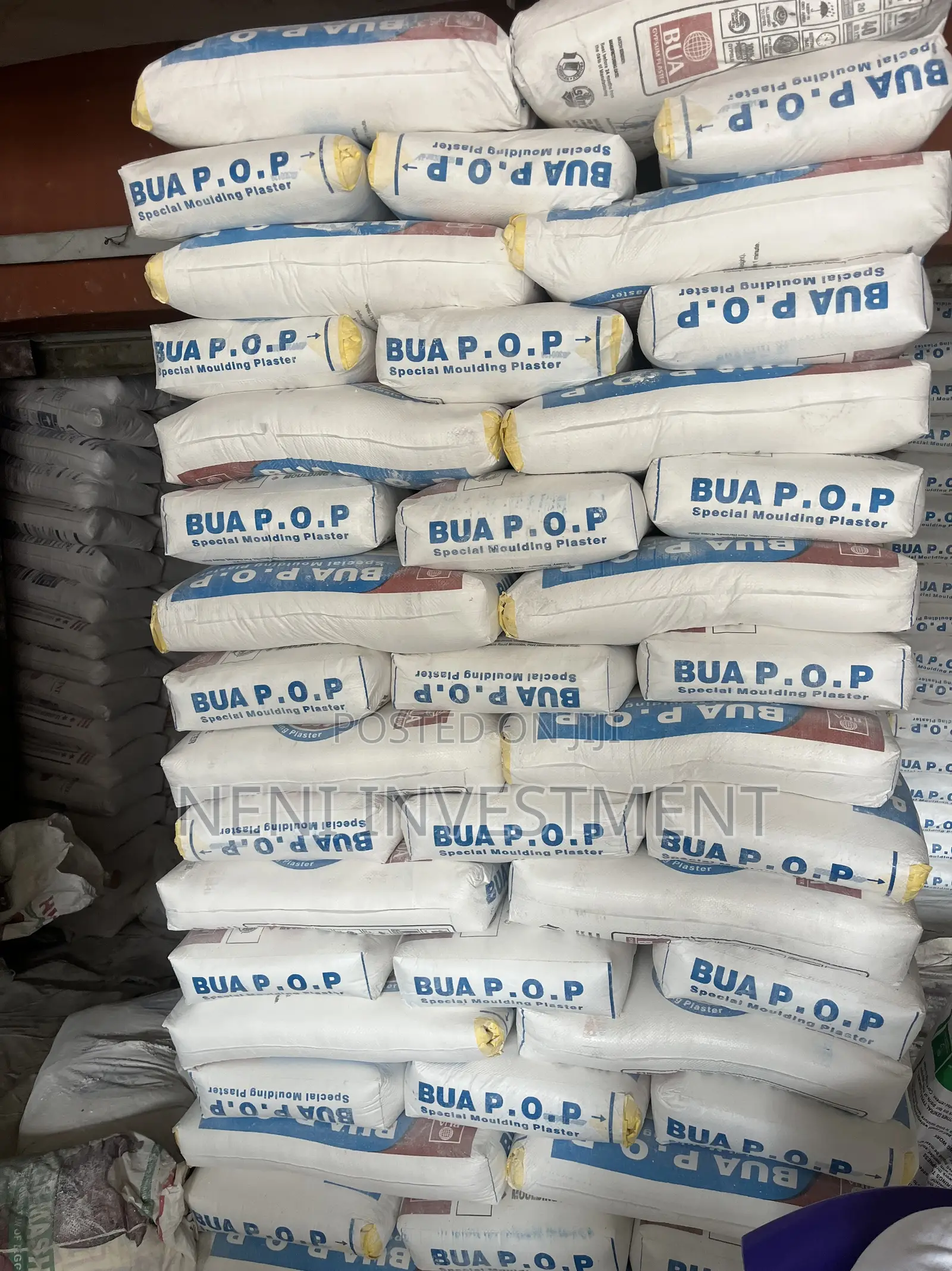 P.O.P Pop White Cement Plaster