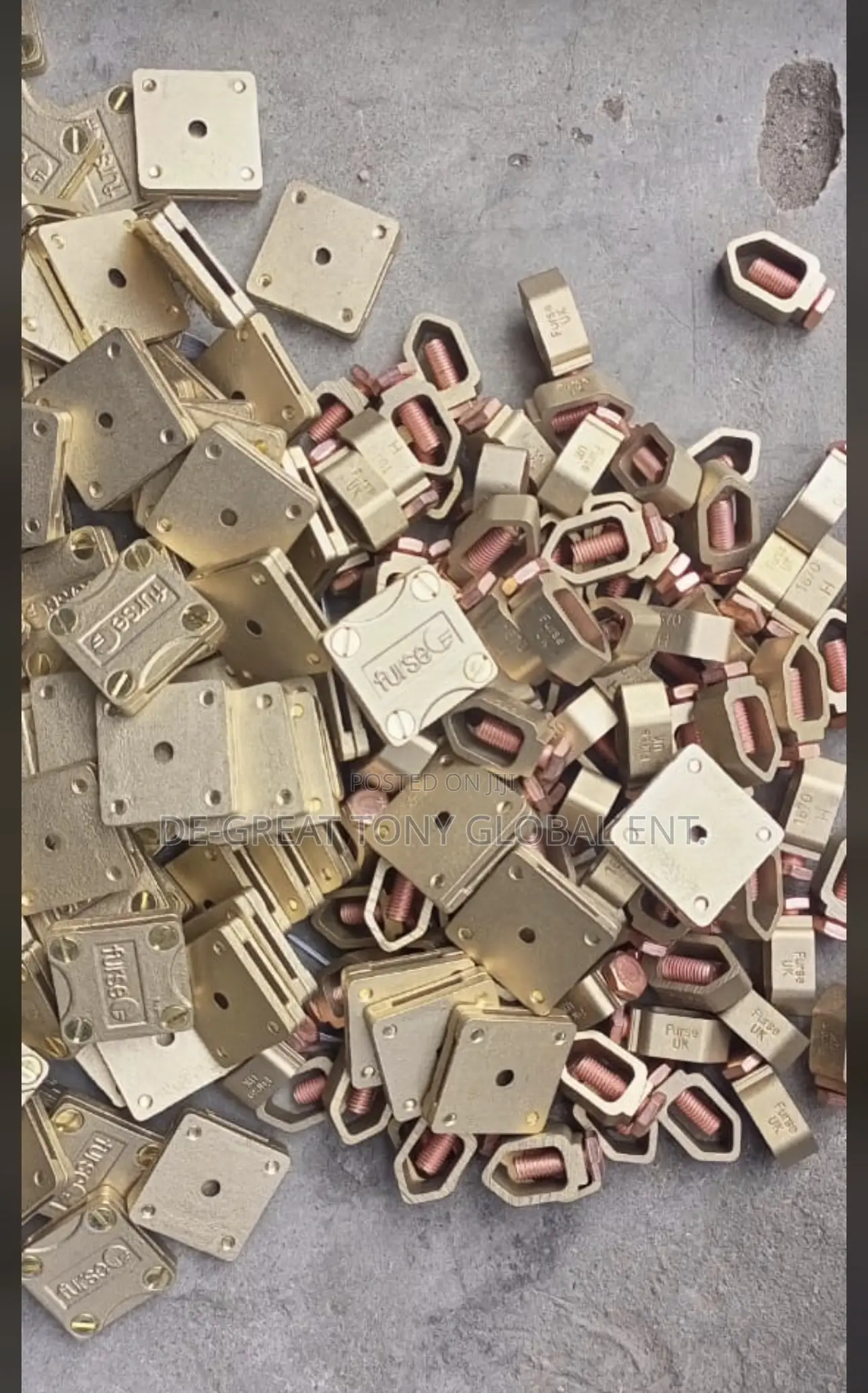 Copper Earth Clamp