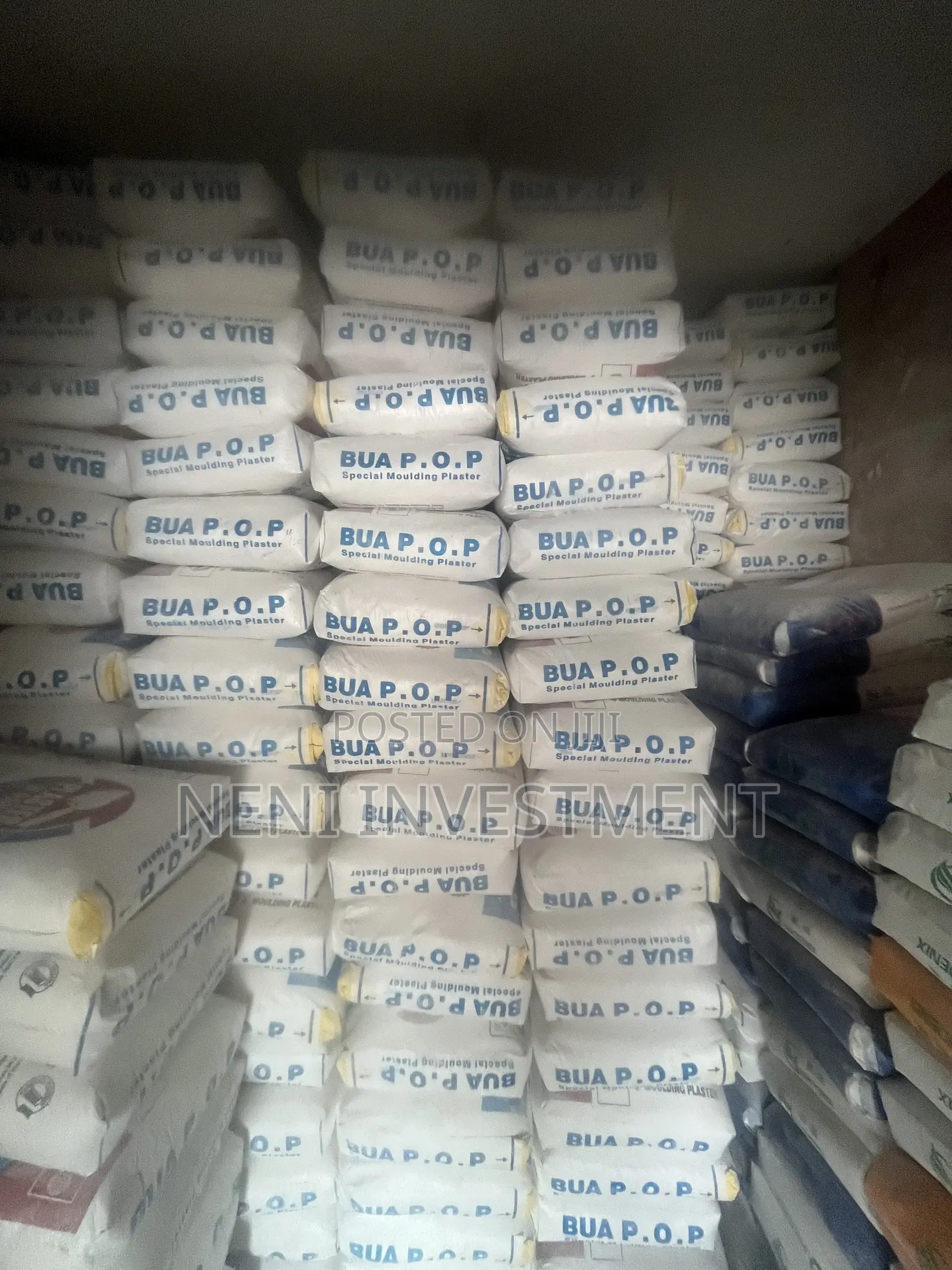 P.O.P Pop White Cement Plaster