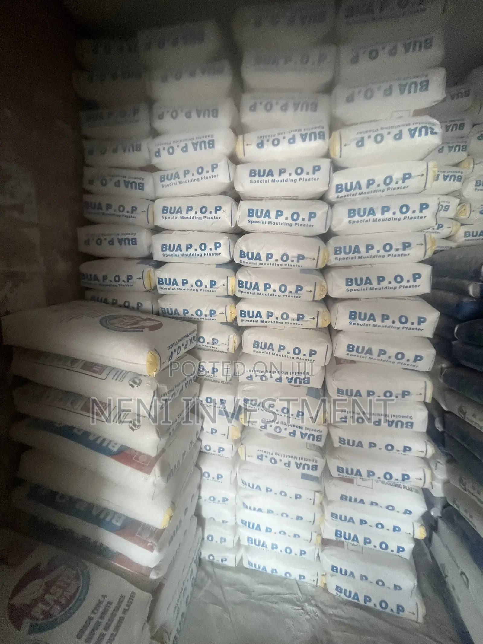 P.O.P Pop White Cement Plaster