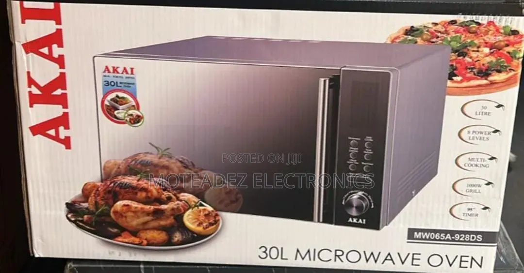 Akai 30l Low Voltage Convectional Digital Microwave Oven With Grill
