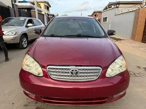 Toyota Corolla 2003 Maroon