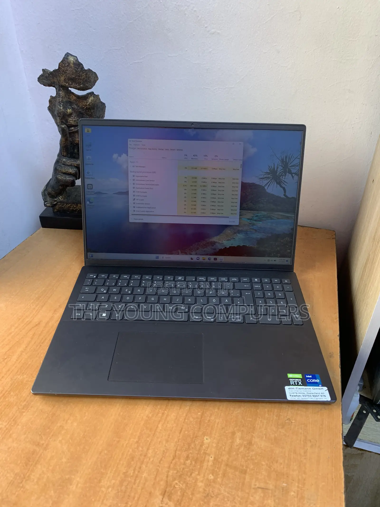 Laptop Dell Vostro 7510 8GB Intel Core i7 SSD 512GB