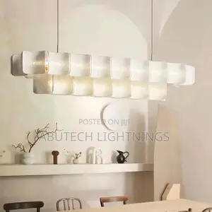 L 1200mm Acrylic Dinning Chandelier