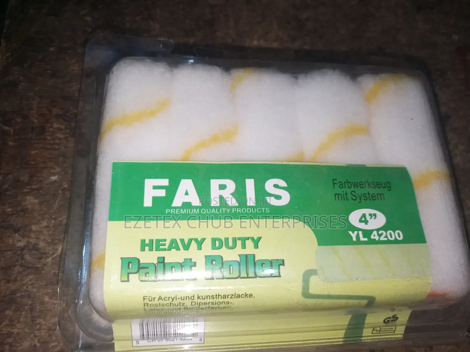 Paint Roller For Construction