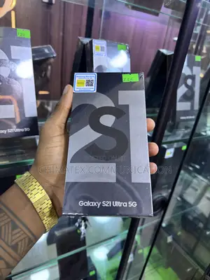 New Samsung Galaxy S21 Ultra 5G 256 GB Black