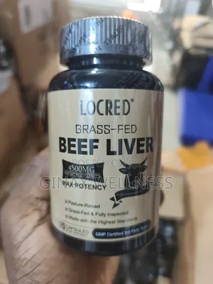 Grass-Fed Beef Liver Capsules for Energy and Vitality (120 Capsules)
