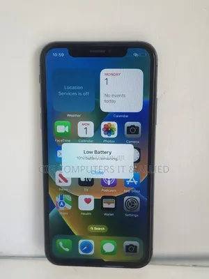 Apple iPhone X 64 GB Black