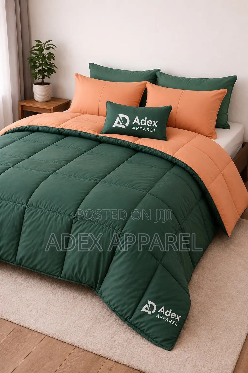 Premium Combined Plain Duvet Set | All Sizes Available