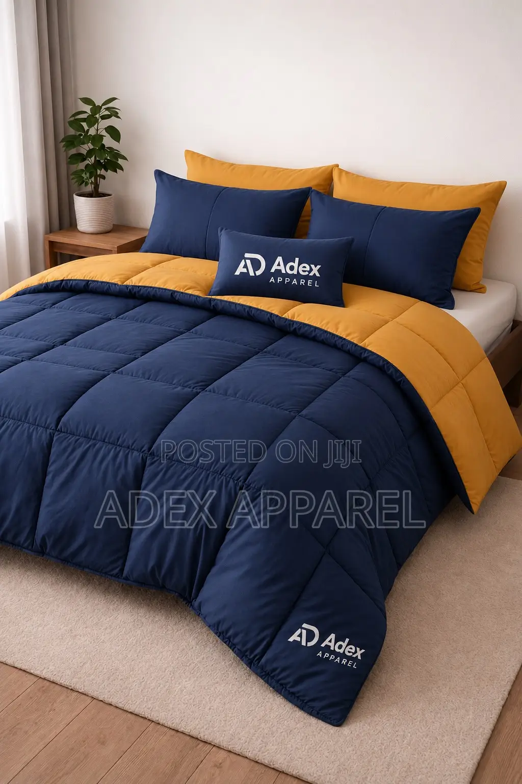 Premium Combined Plain Duvet Set | All Sizes Available