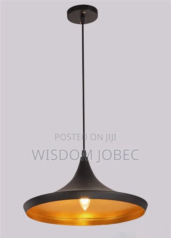 Modern Black, Gold-Tone Led Chandelier