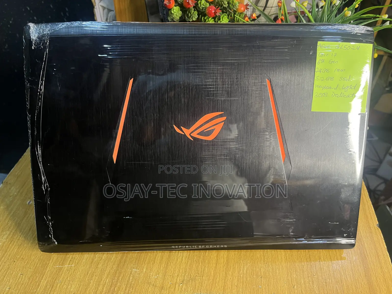 Laptop Asus ROG Strix GL503 24GB Intel Core i7 SSD 512GB