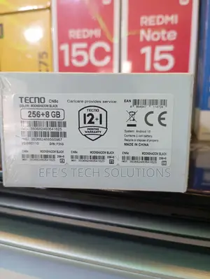 New Tecno Camon 50 Pro 256 GB Black