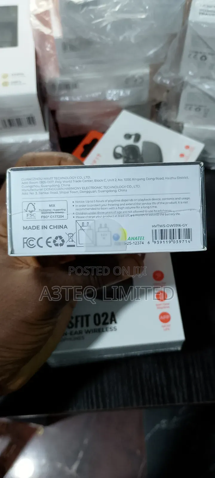 Havit Open-ear Wireless Headphones, Openbude, 02a