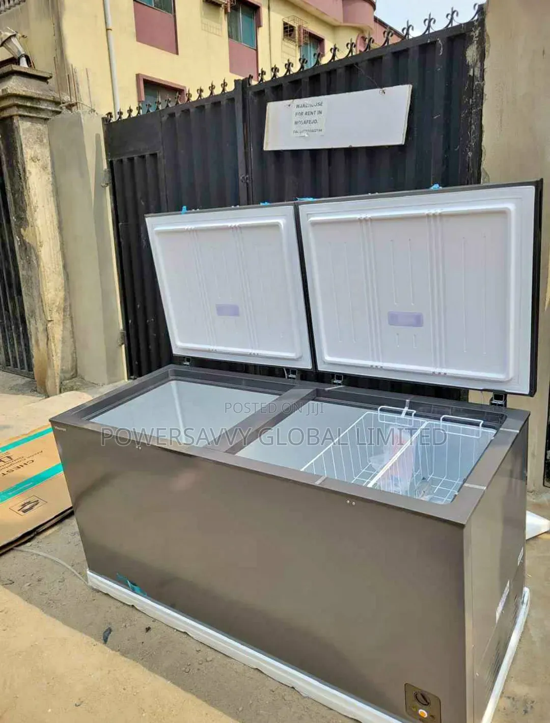 Hisense 500l Double Door Freezer