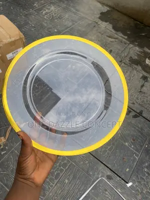 Acrylic Charger Plate (50) PCS