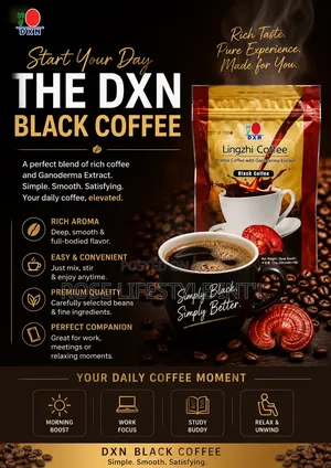 Start Your Day Smarter With Dxn Lingzhi Coffee
