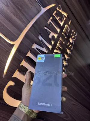 New Samsung Galaxy S20 Ultra 5G 256 GB Black