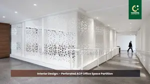 Perforated Acp (Alucobond) Partition for Office Space