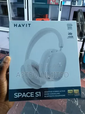 Havit Space S1 Headsets, Headphone With 100hr Play Time