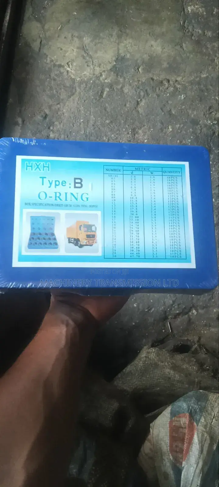 Metric Oring Assorted Type B