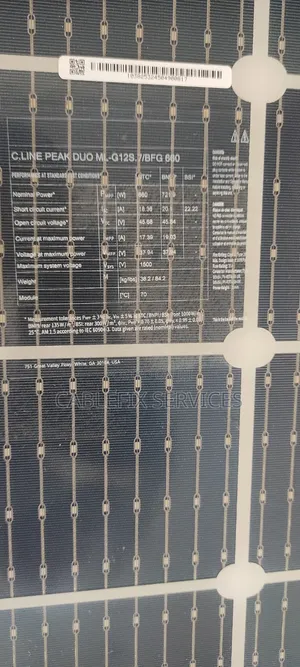 Jinko 620watts Bifacial Solar Panels.