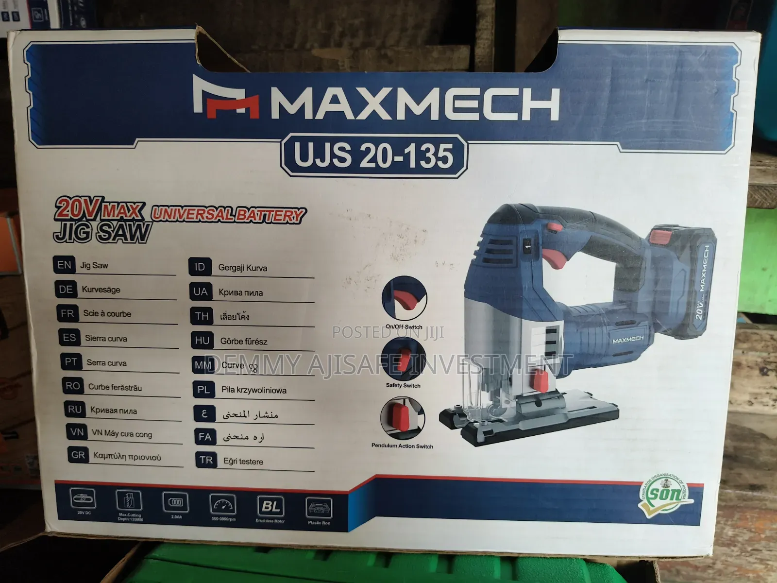 Cordless Jigsaw Machine Bl