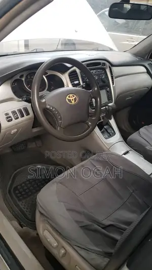 Toyota Highlander V6 2007 Silver