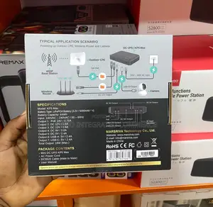 20000mah Marsriva Smart Mini Dc Ups Kp5 Router Power Bank