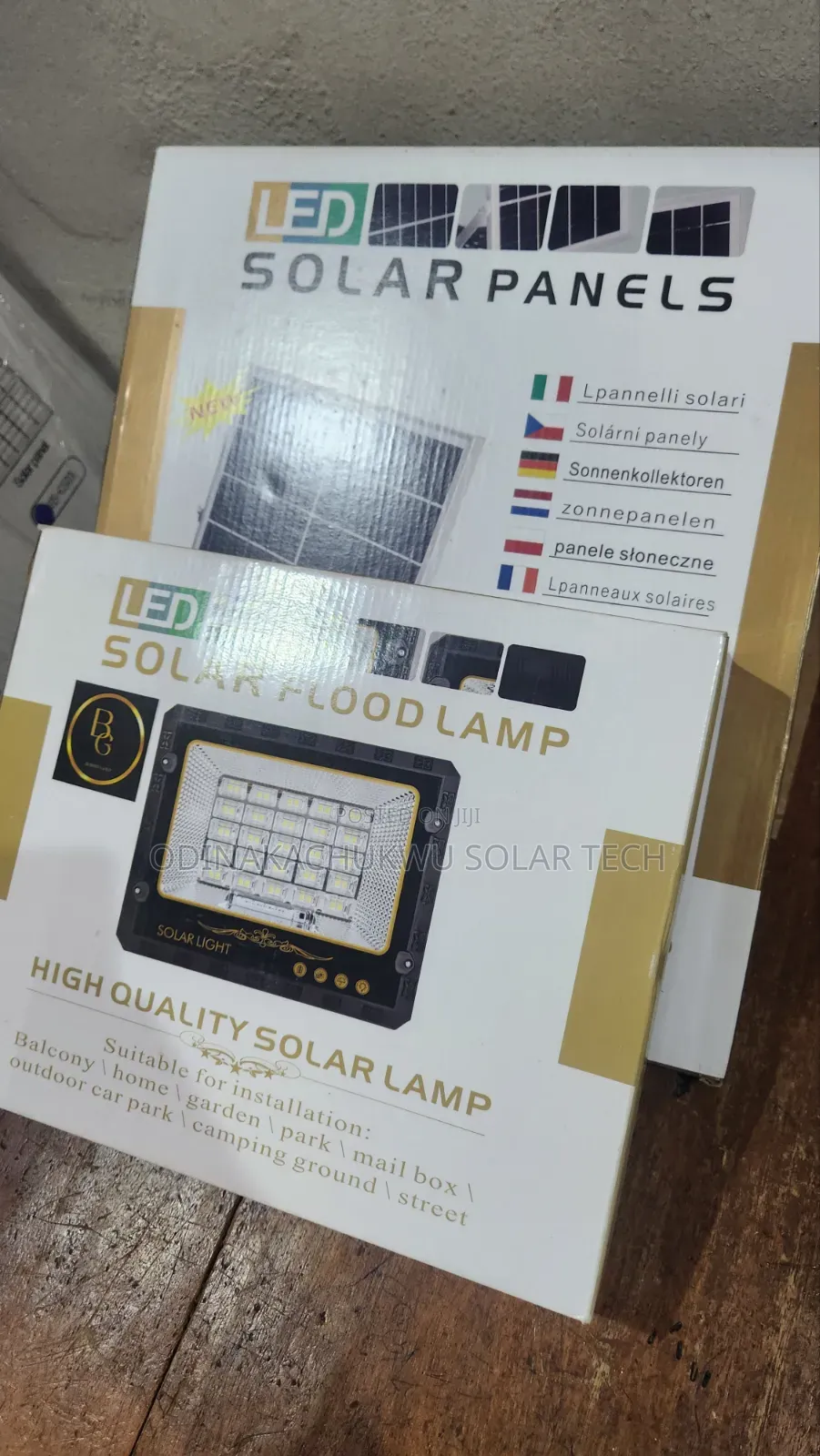 New Solar Floodlight
