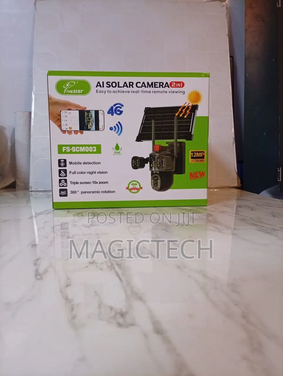 Five Star Ai Triple Lens Solar Camera