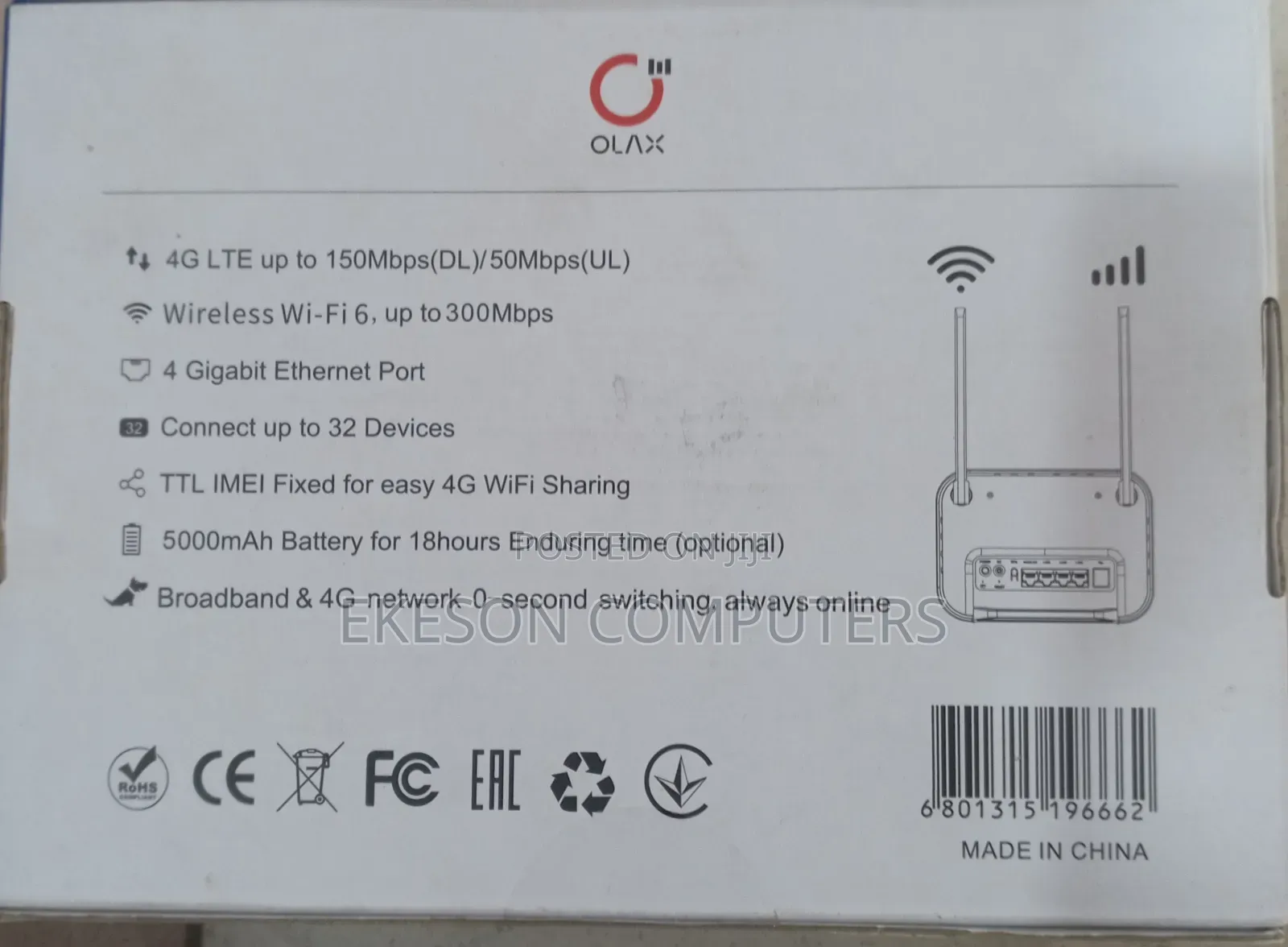 Olax Router