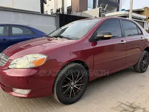 Toyota Corolla 2003 Red