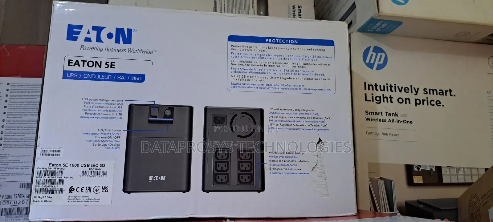 E.T.N Ups 1.6kva
