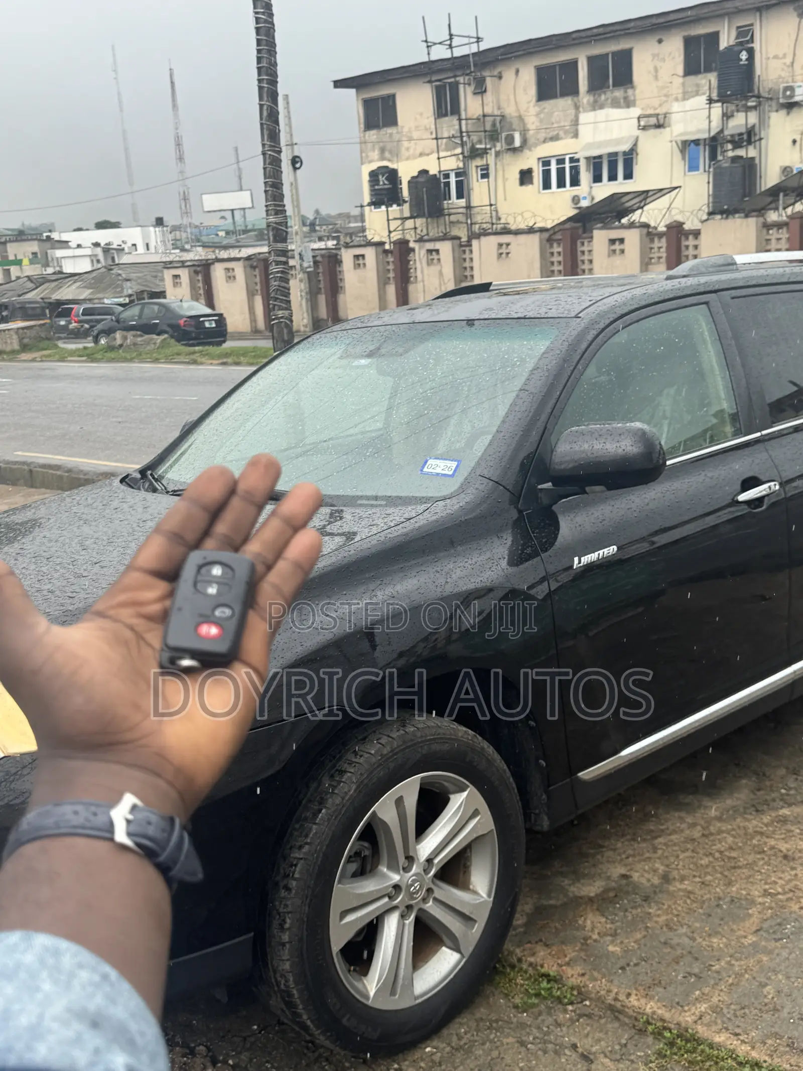 Toyota Highlander 2012 Black