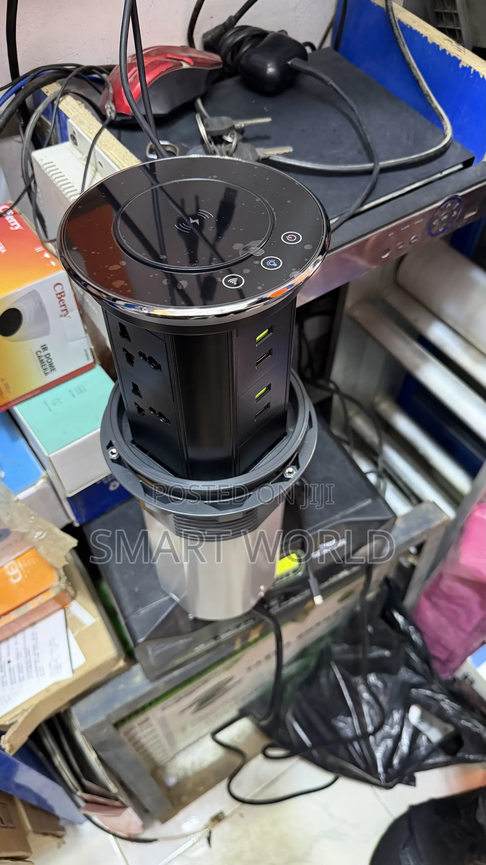 Wifi Tuya Smart Pop Up Socket ((6socket + 2usb +2type C)