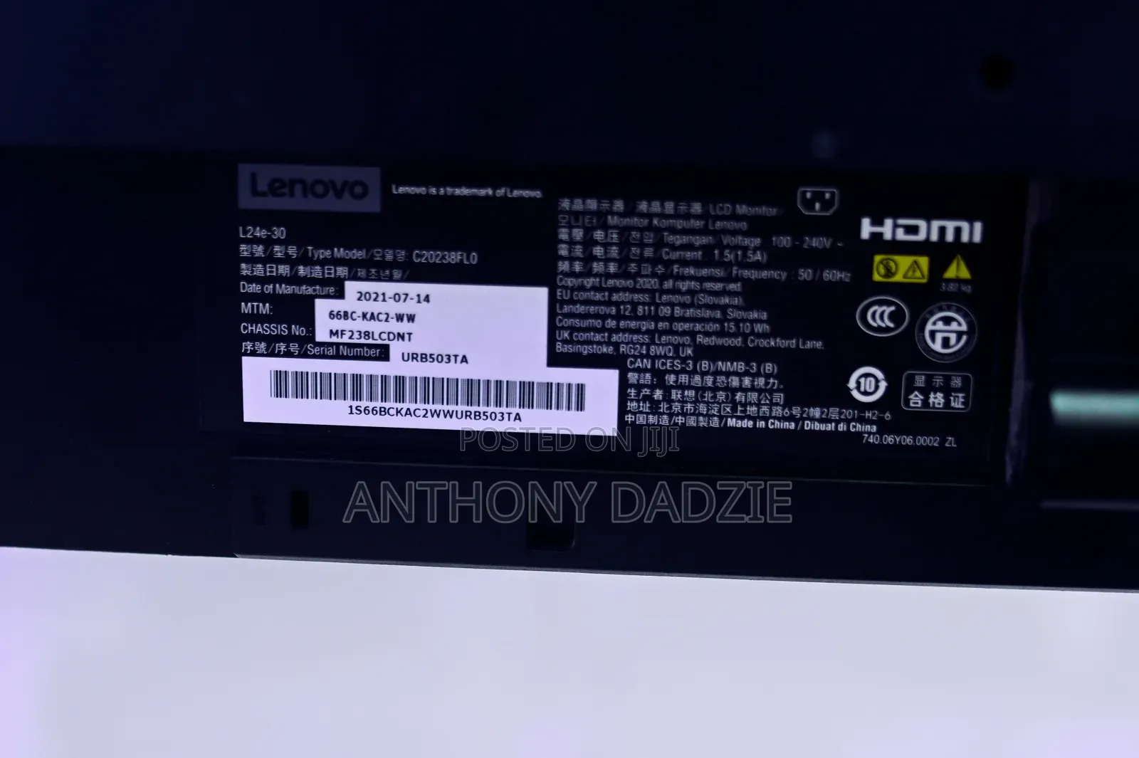 Frameless Ips 2021 Monitor