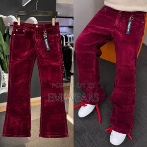 Premium Brown Stacked Flare Jeans | Supreme Style | Trendy Streetwear