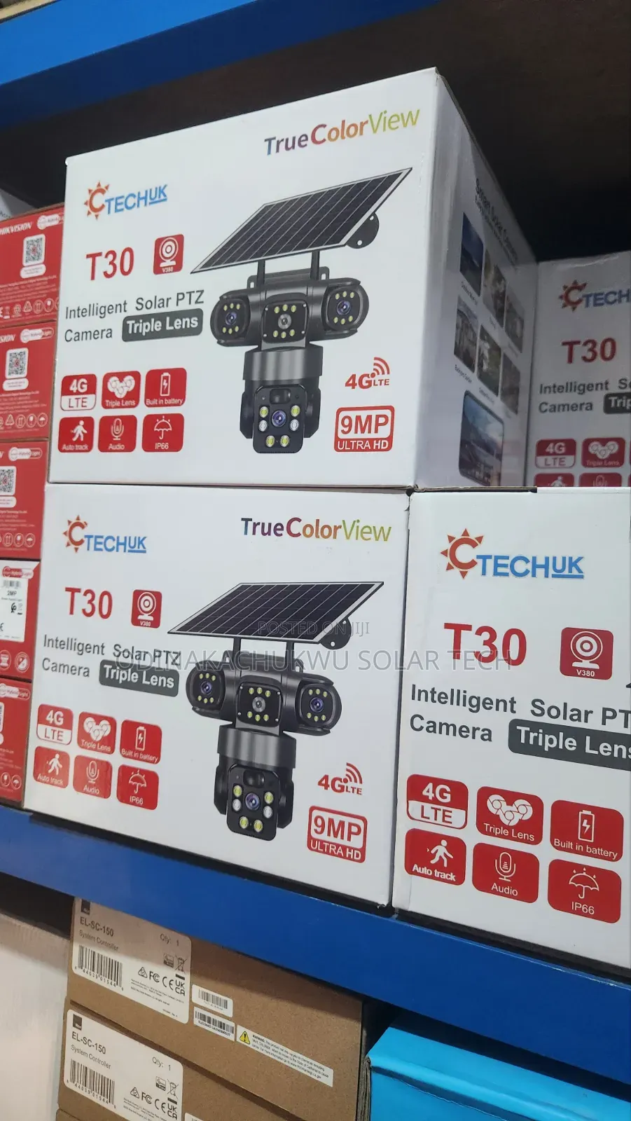 V380 Tech Uk Solar Cameras