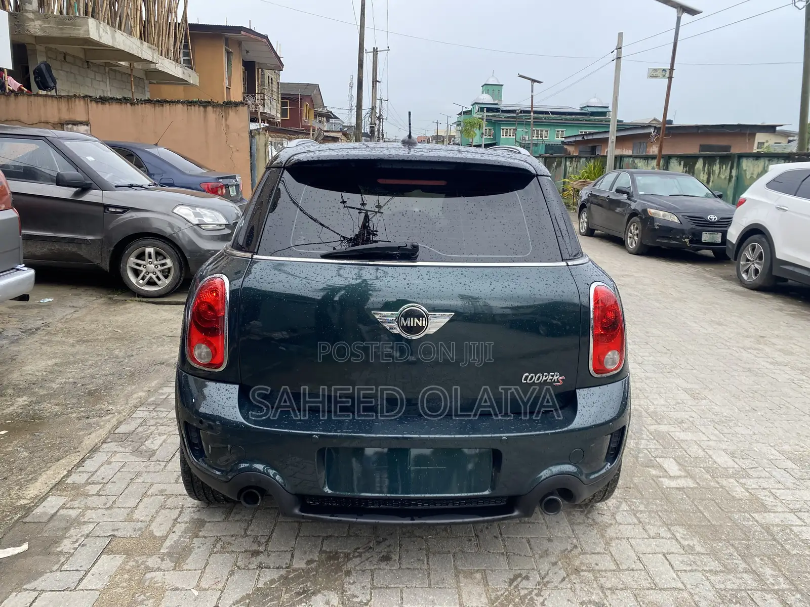 Mini Cooper Convertible S 2012 Green